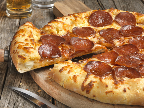 Chicago Town Takeaway Cheese Stuffed Crust Pepperoni