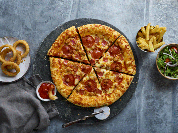 Chicago Town Takeaway Stuffed Crust Magnificent Meat Feast