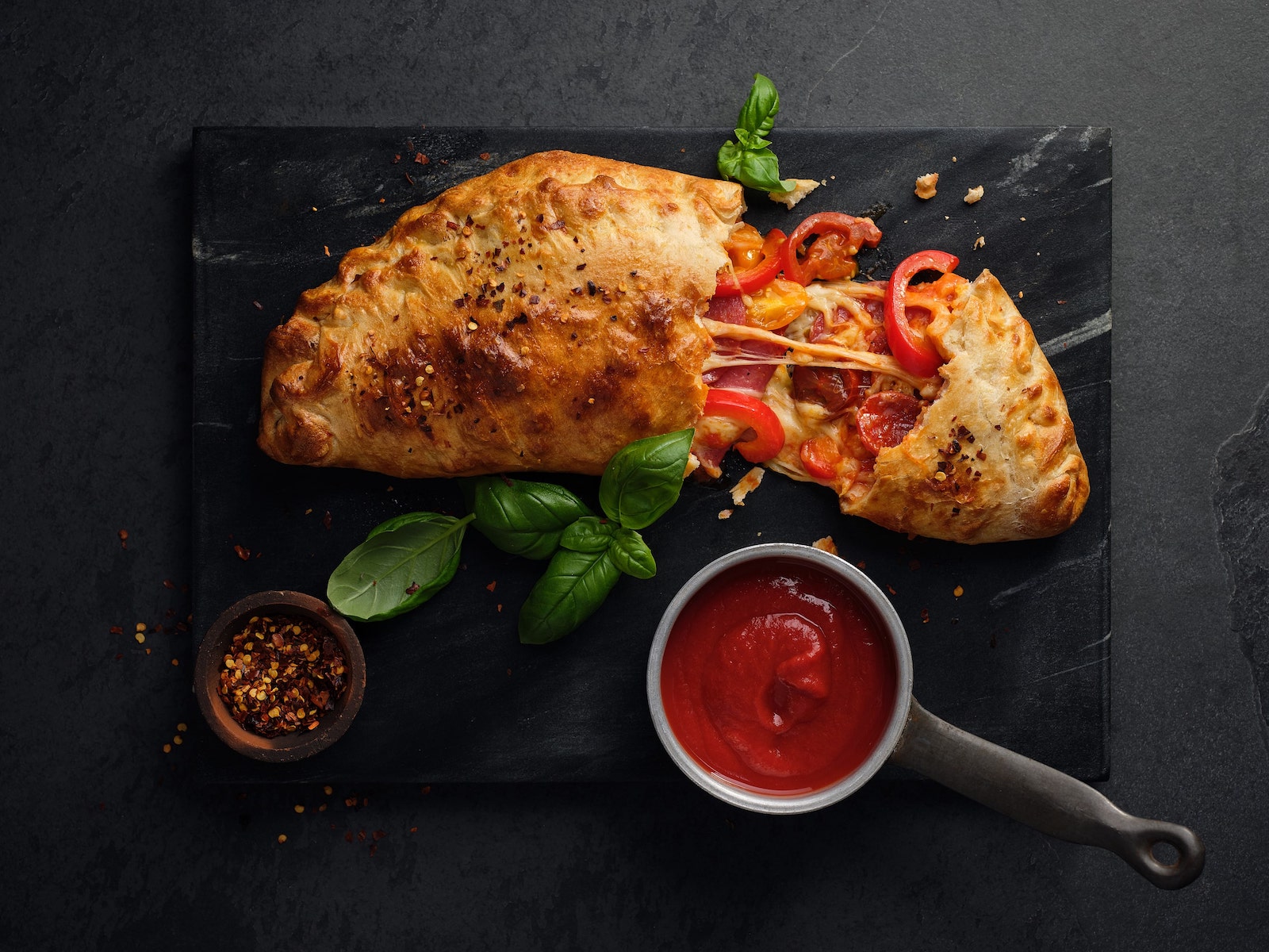 Spicy Chicken Calzone