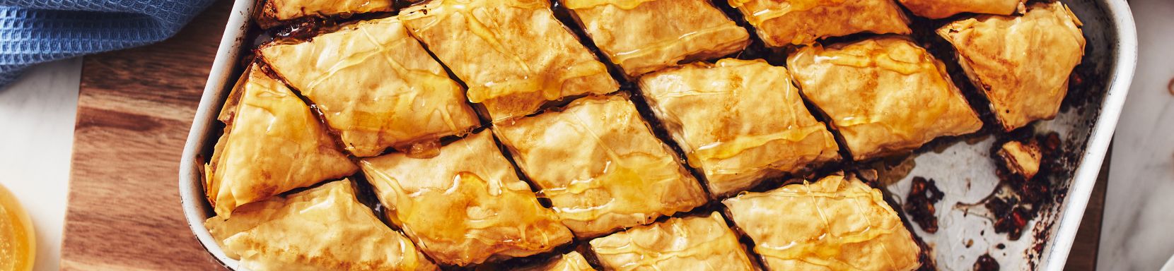 Chocolate Orange Baklava