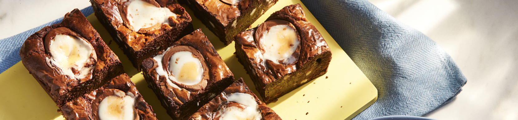 Creme Egg Brownie