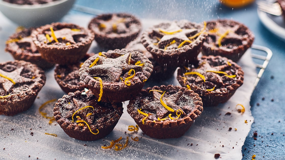 Chocolate Orange Mince Pies