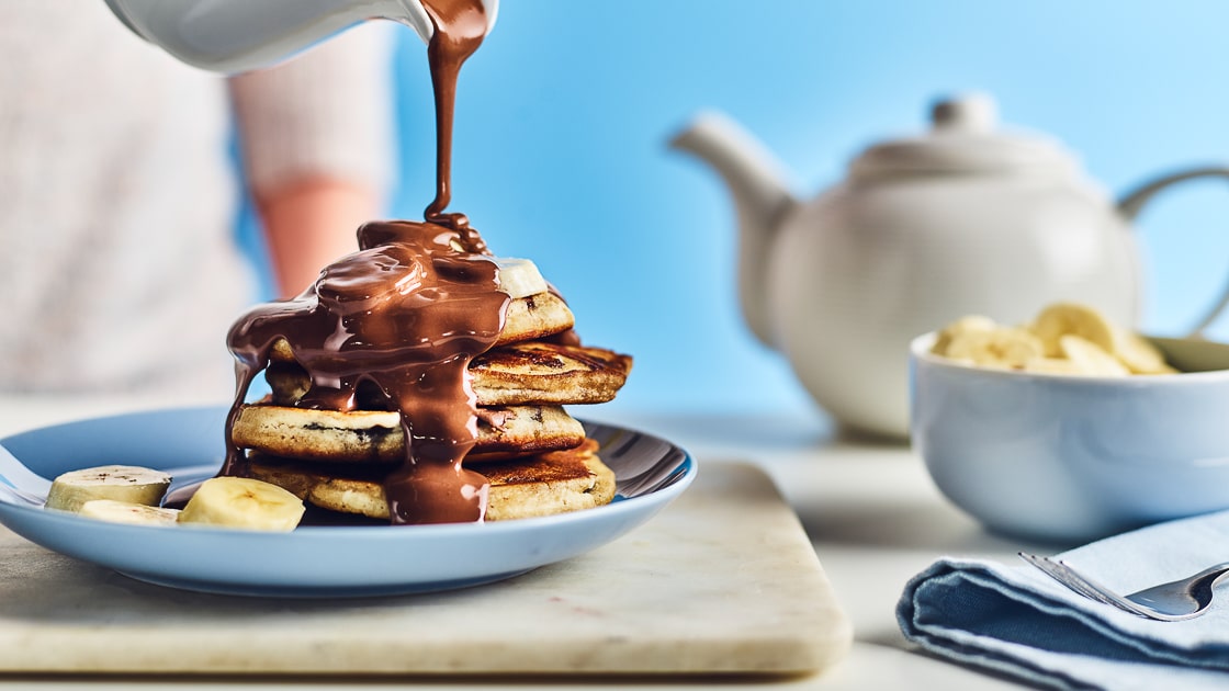 Gluten Free Chocolate Chip Pancakes