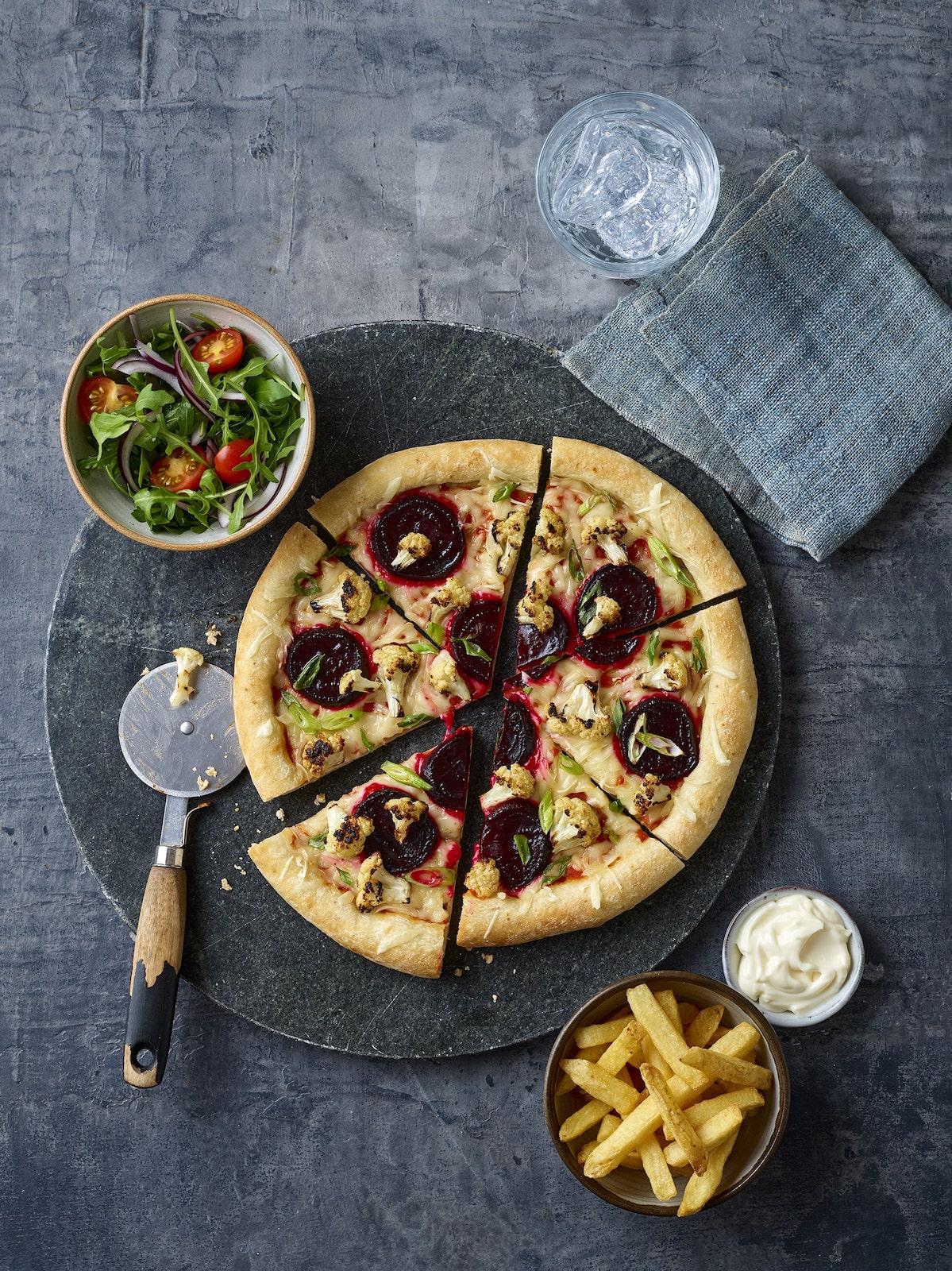 Cauliflower & Black Garlic Pizza