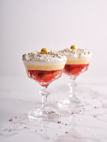 Ginger and Strawberry Trifle