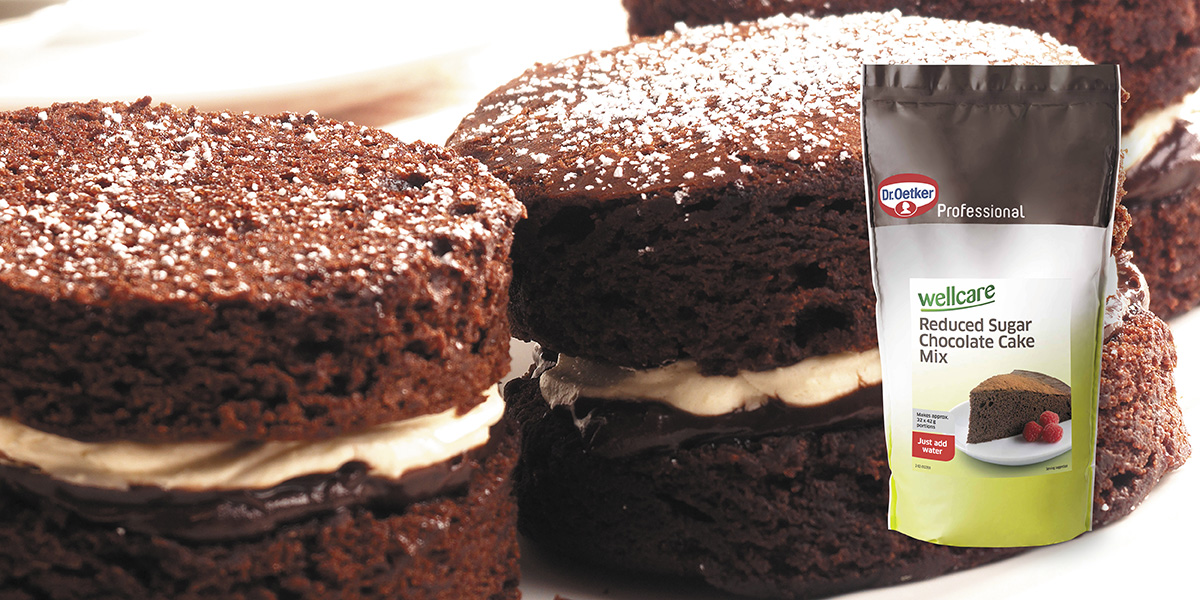 Wellcare Reduced Sugar Chocolate Cake Mix